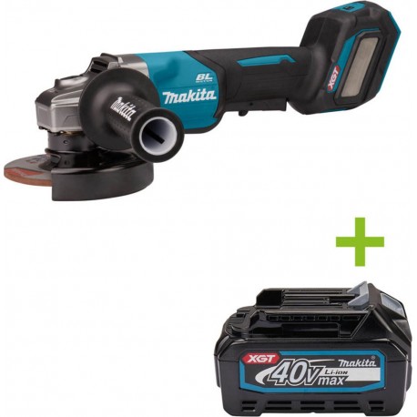 Makita GA032GZ Meuleuse d'angle 40V max avec AWS et interrupteur de sécurité 125mm excl. batteries et chargeur en MBox
