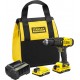 Stanley SFMCD711C2S Perceuse à percussion sans fil FATMAX V20 18V 1.5Ah dans une sacoche souple