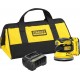 Stanley SFMCW220D1S FATMAX V20 Accu Excenter Sander 125 mm 18V 2.0Ah in Softbag