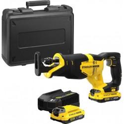 Stanley SFMCS310D2K Scie à guichet FATMAX V20 Accu 18 Volt 2.0 Ah Li-ion BRUSHLESS