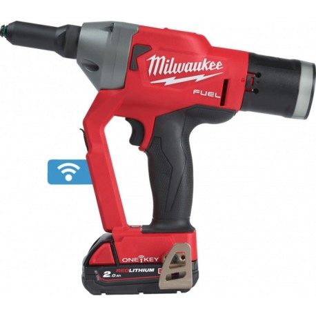 Milwaukee 4933478602 M18 OneFPRT-202X Riveteuse aveugle Accu Fuel 18V 2.0Ah Li-Ion