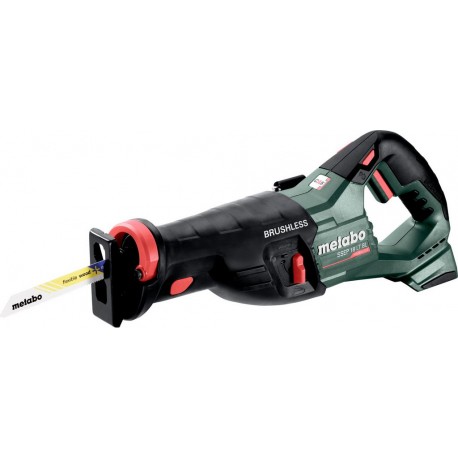 Metabo 601617840 SSEP 18 LTX BL 18V scie à guichet sans fil avec batteries et chargeur en metabox