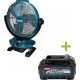 Makita CF003GZ Ventilateur sans fil 40 Volt max avec fonction d'oscillation hors batteries et chargeur