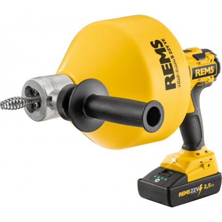 Rems 170025 R220 Mini-Cobra S 22V VE Draineur de batterie 22V 2.5Ah Li-Ion 20-50 mm