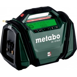 Metabo 600794850 AK 18 MULTI Accu Compressor 18V excl. batteries et chargeur