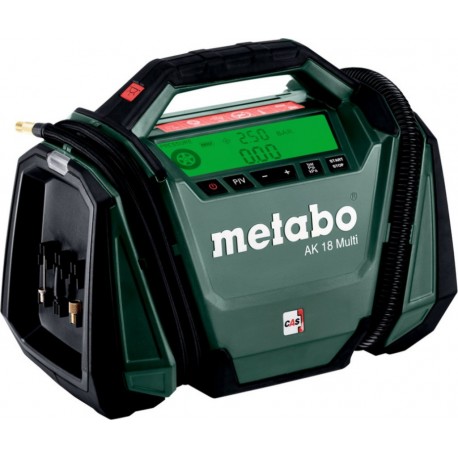Metabo 600794850 AK 18 MULTI Accu Compressor 18V excl. batteries et chargeur