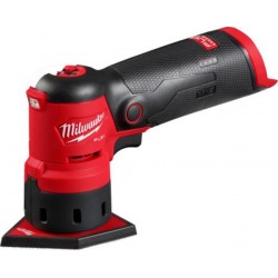 Milwaukee 4933479680 M12 FDSS-0B Accu Subcompact Spot Sander 12V excl. batteries et chargeur