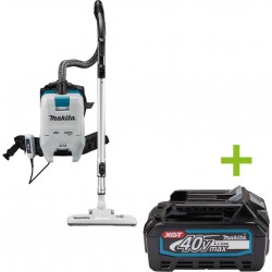 Makita VC008GZ Max Back hoover pour le nettoyage 40V excl. batteries et chargeur