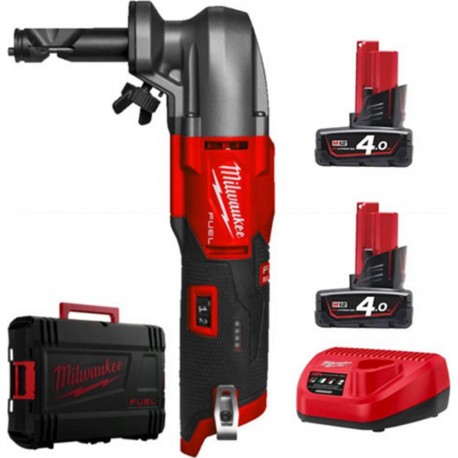 Milwaukee 4933479619 M12 FNB16-402X Fuel Accu Nibbler 1.6mm 12V 4.0Ah Li-Ion in HD Box 4933479619
