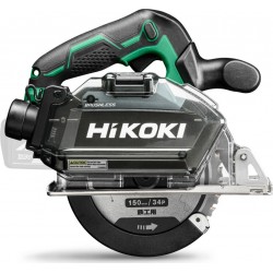 Hikoki CD3605DBW2Z Scie circulaire à métaux à batterie - 57.5 mm multivolt 36V excl. batteries et chargeur en valise HSC IV