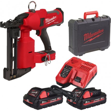 Milwaukee 4933479832 M18 FFUS-302C Agrafeuse de clôture 18V 3.0Ah Li-Ion
