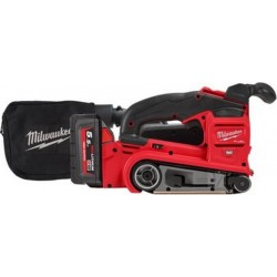 Milwaukee 4933479615 M18 FBTS75-552X Ponceuse à bande 75mm 18V 5.5Ah Li-Ion