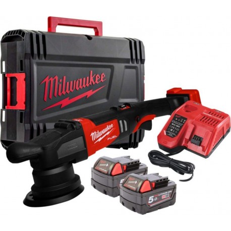 Milwaukee 4933478835 M18 FROP15-502X Polisseuse excentrique 125mm 18V 5.0Ah Li-Ion
