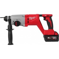 Milwaukee 4933492480 M18 BLHACD26-402X Marteau combiné Accu SDS-plus 18V 4.0Ah Li-Ion