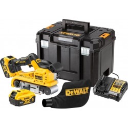 DeWalt DCW220P2-QW XR Ponceuse à bande sans balais 18V 5.0Ah Li-Ion en coffret TSTAK