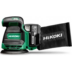 Hikoki SV1813DAWPZ Ponceuse excentrique Accu 125mm 18V 5.0Ah Li-Ion