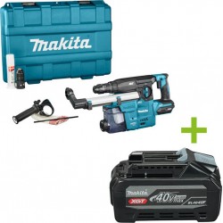 Makita HR009GZ02 Marteau combiné SDS-Plus avec aspiration 40V Max sans batteries ni chargeur