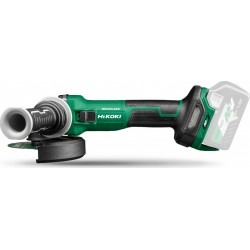 Hikoki G3613DEW2Z Meuleuse d'angle Accu 125mm 36 Volt sans batteries et chargeur dans une valise HSC III