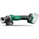 Hikoki G3613DVEW4Z Meuleuse d'angle Accu 125mm 36 Volt hors batteries et chargeur