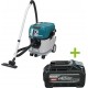 Makita VC007GLZ01 Aspirateur eau et poussière sans fil 2x40V Max excl. batteries et chargeur avec émetteur AWS