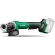Hikoki G3613DFW2Z Meuleuse d'angle Accu 125 mm 36 Volt hors batteries et chargeur en coffret HSC III