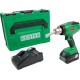Leister 179.255 NEXHEAT 300 A-LP souffleur d'air chaud sans fil 18V 600W avec 8.0 Ah et chargeur en mallette