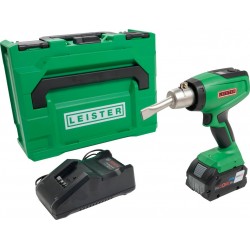 Leister 179.255 NEXHEAT 300 A-LP souffleur d'air chaud sans fil 18V 600W avec 8.0 Ah et chargeur en mallette