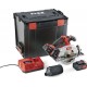 Flex-tools 454028 CS 62 18.0-EC/5.0 Set - scie circulaire sans fil avec gabarit pendulaire 18V 5.0Ah Li-Ion en L-Boxx