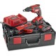 Flex-tools 466824 DW 45 18.0-EC M/2.5 Set tournevis sans fil 18V 2.5Ah Li-Ion avec chargeur de vis en L-Boxx