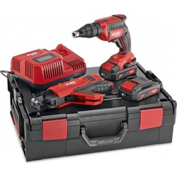 Flex-tools 466824 DW 45 18.0-EC M/2.5 Set tournevis sans fil 18V 2.5Ah Li-Ion avec chargeur de vis en L-Boxx