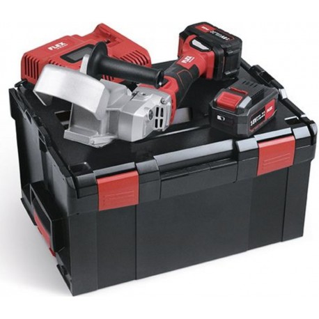 Flex-tools 504165 RFE 40 18.0-EC/5.0 Set défonceuse sans fil pour la fixation de gouttières de toit 18V 5.0Ah en L-Boxx