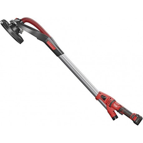 Flex-tools 504041 GE MH 18.0-EC/5.0 Set+MH-R Accu Girafe ponceuse pour murs et plafonds avec système de tête interchangeable 18V