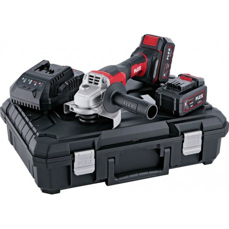 Flex-tools 530496 L 125 18.0-EC LD/5.0 SET Meuleuse d'angle Accu 125mm 18V 5.0Ah Li-Ion