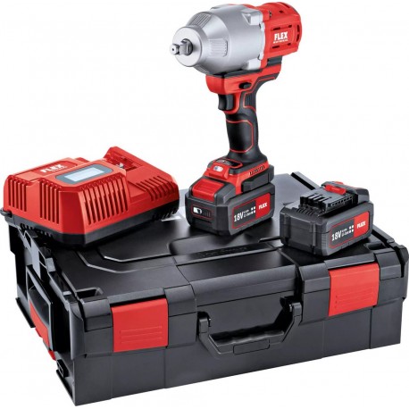 Flex-tools 530187 IW 1/2 950 18.0-EC 5.0/Set Clé à chocs Accu 1/2' 18V 5.0Ah Li-Ion en L-Boxx