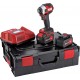 Flex-tools 520771 ID 1/4 18.0-EC-HD/5.0 Set Tournevis à percussion Accu 18V 5.0Ah Li-Ion en L-Boxx