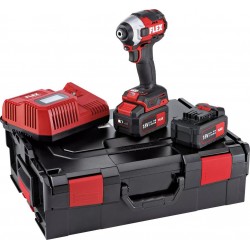 Flex-tools 520771 ID 1/4 18.0-EC-HD/5.0 Set Tournevis à percussion Accu 18V 5.0Ah Li-Ion en L-Boxx