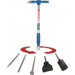 Scheppach 5909601900 Outil pneumatique 5 en 1 AERO 2 SPADE