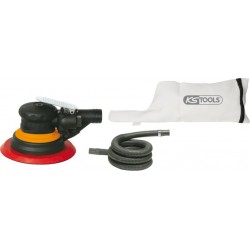 KS Tools 515.3061 Ponceuse excentrique à air comprimé 150 mm avec aspiration des poussières