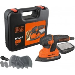 Black & Decker KA2500K-QS Ponceuse avec accessoires en mallette