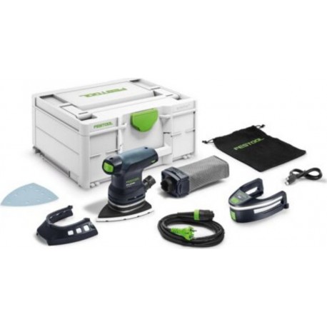 Festool 578838 DTS 400 REQ-Plus Ponceuse Delta hors batterie et chargeur en mallette