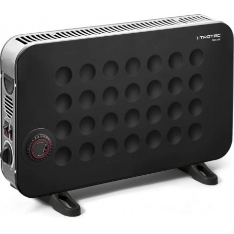 Trotec 1410000521 TCH 25 E Design Convector Heater - Colour Black