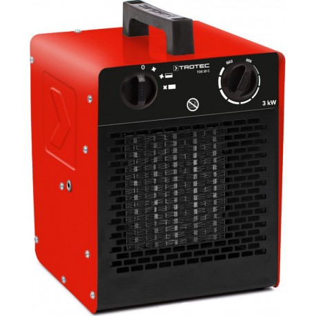 Trotec 1410000092 TDS 20 C Poêle en céramique 3,0 kW