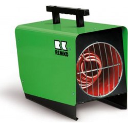 Remko 114165 ELT 3-2 Inox Chauffage électrique 3,2 kW 230 Volt