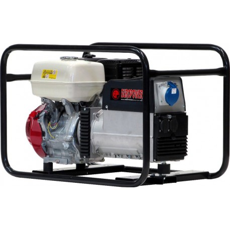 Europower 950000700 Groupe électrogène standard EP7000 7 KVA moteur à essence 230/230 Volt