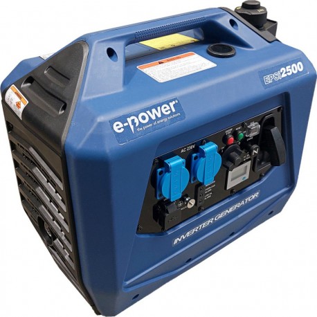 Europower 960000250 Groupe électrogène EPSI2500 Inverter essence 2,5 KVA
