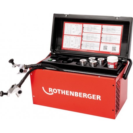 Rothenberger 1500004195 Rofrost II Turbo 1 1/4 R290 Système de congélation de tuyaux + 6 coquilles de réduction