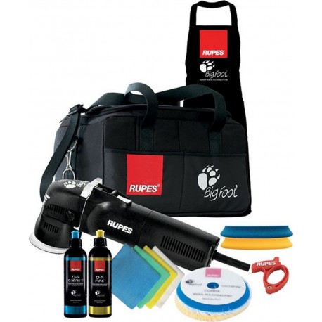Rupes RU-LHR75E/LUX Lhr75E/LUX. Bigfoot Mini Kit Deluxe polisseur excentrique Set 75mm