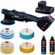 Rupes RU-HLR15/CB2/BAS iBrid Bigfoot Set de polisseuses excentriques 125mm 18V 5.0Ah Li-Ion