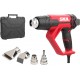 SKIL VA1E8040GA Pistolet à air chaud 2000W en mallette + 4 buses