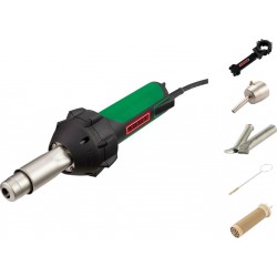 Leister 163.136 TRIAC ST Unité d'air chaud 230V/1600W, EASYFLOOR Kit, EU plug